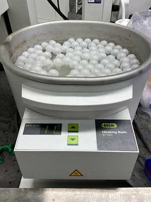 Buchi Labortechnik AG R-100 Evaporator With B-100 Heating Bath V-300 Vacuum Pump and I-100 Interface