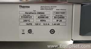 Thermo Scientific Heratherm OMS60 Lab Oven