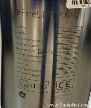 Línea de Columna de Cromatografía GE FineLINE 200PL
