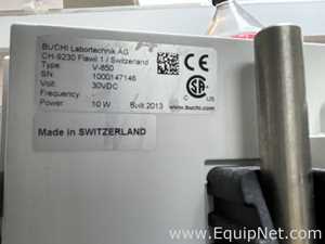 Buchi R-100 Rotary Evaporator with B-100 Heating Bath and V-300 Vacuum Pump