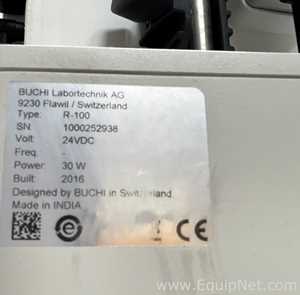Buchi R-100 Rotary Evaporator with B-100 Heating Bath and V-300 Vacuum Pump