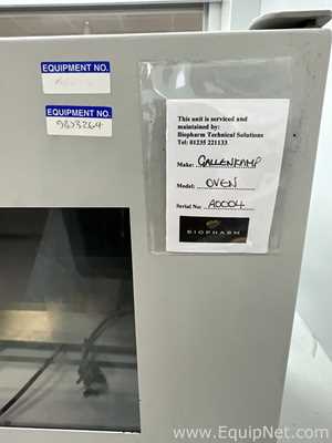 Gallenkamp OVA031.XX1.5 Laboratory Vacuum Oven with Edwards ELab2 Vacuum Pump