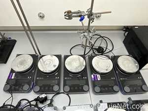 Lot of 5 Off IKA RCT Digital S002 Magnetic Hotplate Stirrers