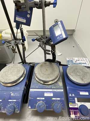 Lot of 3 Off IKA RCT BASIC Hot Plate Stirrers