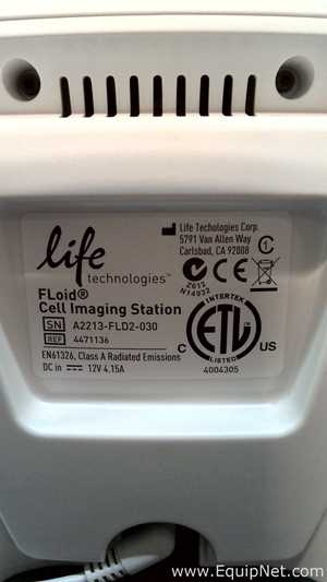 Life Technologies FLoid Cell imaging Station