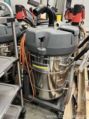 Lot of 4 Karcher IVR-L 100-24-2 Tc Me Dp Vacuum Cleaners