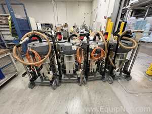 Lot of 4 Karcher IVR-L 100-24-2 Tc Me Dp Vacuum Cleaners