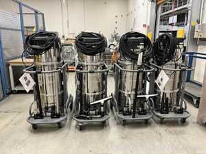 Lot of 4 Karcher IVM 60-36 -3 Industrial Vacuum Cleaners