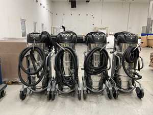 Lot of 4 Karcher IVM 60-36 -3 Industrial Vacuum Cleaners