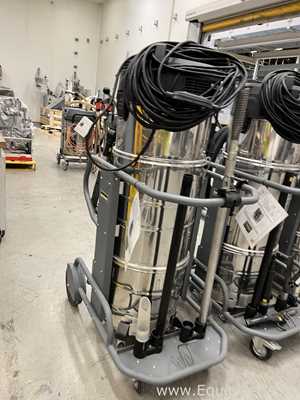 Lot of 4 Karcher IVM 60-36 -3 Industrial Vacuum Cleaners