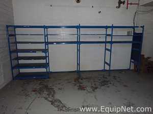 Metal Shelving Unit