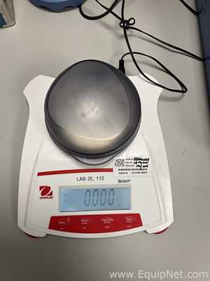 Ohaus Corporation SKX123 Analytical Balance With Power Supply