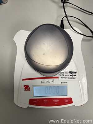 Ohaus Corporation SKX123 Analytical Balance With Power Supply