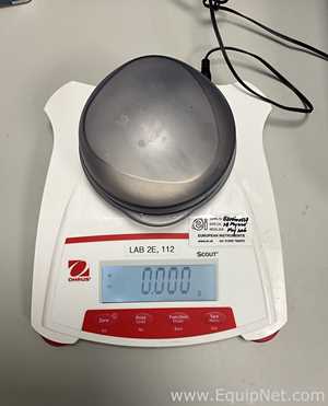 Ohaus Corporation SKX123 Analytical Balance With Power Supply