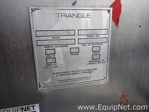 Máquina Vertical Formadora, Envasadora e Seladora Triangle Packaging Machinery Co. B2PF/A612F2RN