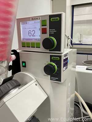 Buchi Labortechnik AG R-210 Evaporator With B-491 Heating Bath V-300 Vacuum Pump and V-850 Interface
