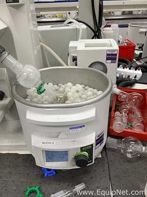 Buchi Labortechnik AG R-210 Evaporator With B-491 Heating Bath V-300 Vacuum Pump and V-850 Interface