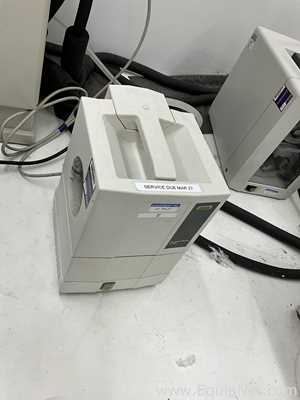 Buchi Labortechnik AG R-210 Evaporator With B-491 Heating Bath V-700 Vacuum Pump and V-850 Interface