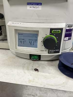 Buchi Labortechnik AG R-210 Evaporator With B-491 Heating Bath V-700 Vacuum Pump and V-850 Interface