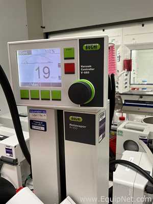 Buchi Labortechnik AG R-100 Evaporator With B-100 Heating Bath V-300 Vacuum Pump and V-850 Interface