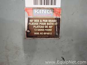Máquina de Dobra King Industrial KC-BP4812