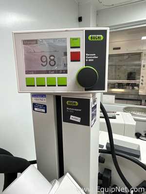 Buchi R-100 Rotary Evaporator with B-100 Heating Bath and V-300 Vacuum Pump