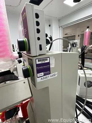 Buchi R-210 Evaporator with B-491 Heating Bath, V-700 Vacuum Pump and F-305 Recirculating Chiller -R