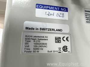 Buchi R-210 Evaporator with B-491 Heating Bath, V-700 Vacuum Pump and F-305 Recirculating Chiller