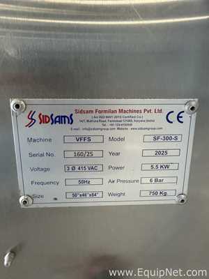 Sidsam Nicotine Packaging Line with Four VFFS Machines and Full Automation