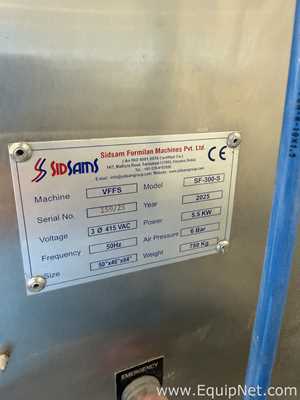 Sidsam Nicotine Packaging Line with Four VFFS Machines and Full Automation