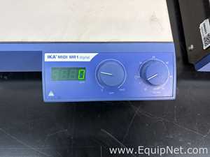 Lot of 2 IKA MIDI MR 1 D S001 Magnetic Stirrers