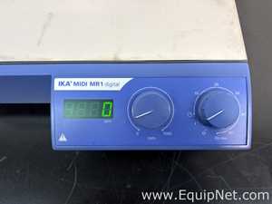 Lot of 2 IKA MIDI MR 1 D S001 Magnetic Stirrers