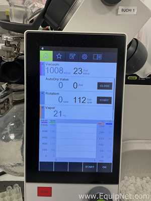 Buchi R-300 Rotary Evaporation System with B-300 Base Heating Bath and V-300 Vacuum Pump - R