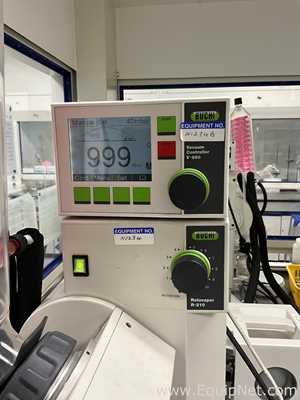 Buchi Labortechnik AG R-210 Evaporator With B-491 Heating Bath V-700 Vacuum Pump and V-850 Interface