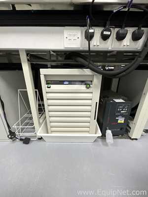 Buchi R-100 Rotary Evaporator with B-100 Heating Bath, V-700 Vacuum Pump and F-314 Recirc Chiller