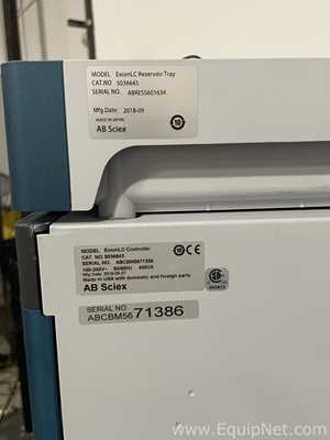 AB Sciex Qtrap 6500 Mass Spectrometer With Exion LC HPLC System