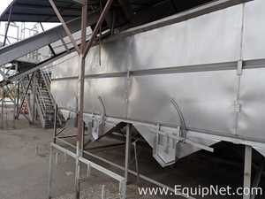 Group of 2 Stainless Steel Rectangular Bins 09-03