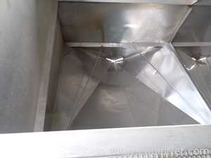 Group of 2 Stainless Steel Rectangular Bins 09-03