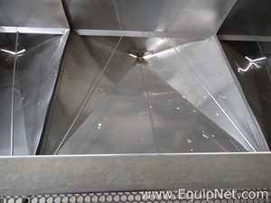 Group of 2 Stainless Steel Rectangular Bins 09-03