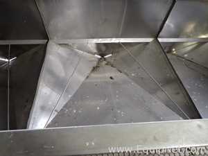 Group of 2 Stainless Steel Rectangular Bins 09-03