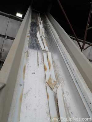 Lot of 2 Stainless Steel Elevator Conveyors 09-01,02