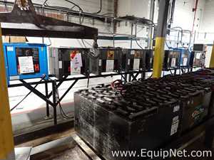 Lot of 9 48-Volt Forklift Battery Chargers- 72-14