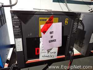 Lot of 9 48-Volt Forklift Battery Chargers- 72-14