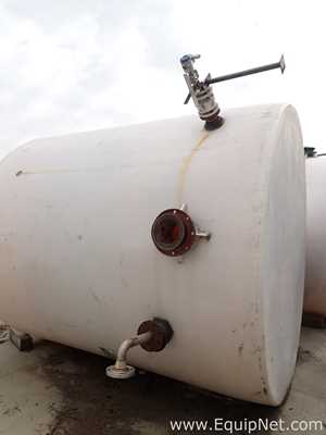 Lot of 2 Polyethylene Approx 6000 Gallon Tanks