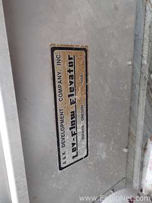 A and K Development Company, Inc. Stainless Steel Elevator Conveyor 08-05