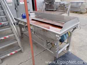 Commercial Manufacturing Stainless Steel Vibratory Inspection Conveyor 13-21