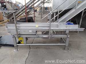 Commercial Manufacturing Stainless Steel Vibratory Inspection Conveyor 13-21