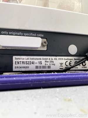 Báscula Sartorius ENTRIS224I-1S