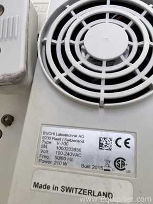 Buchi Labortechnik AG R-210 Evaporator With B-491 Heating Bath V-700 Vacuum Pump and I-100 Interface
