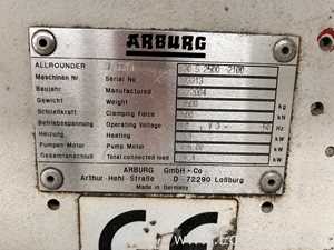 Prensa Diversas Arburg 630-S 2500-2100